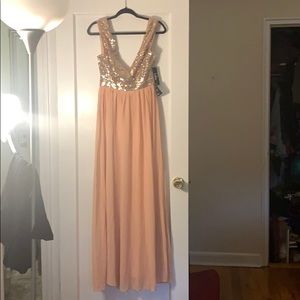 Lulu’s Sequin Bridesmaids Dress